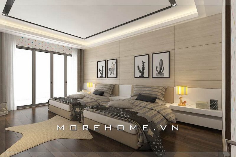 Giường ngủ bọc da